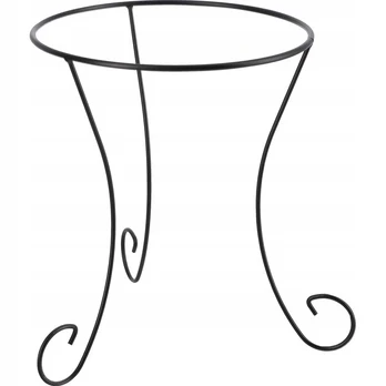 Metalinis gėlių stovas gėlių vazonams, 40 cm