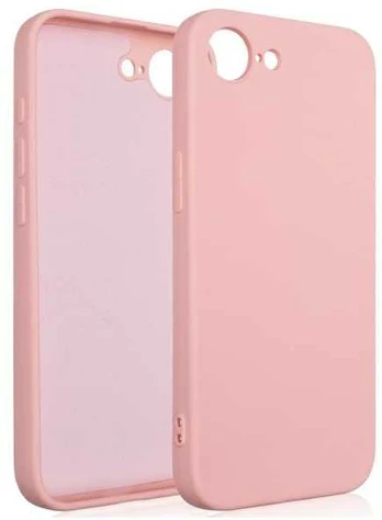 Dėklas Beline Silicone iPhone 16e rožinė-auksinė/rose auksinis