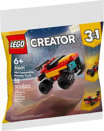 LEGO Creator 30691 Keičiamas mini sunkvežimis-monstras