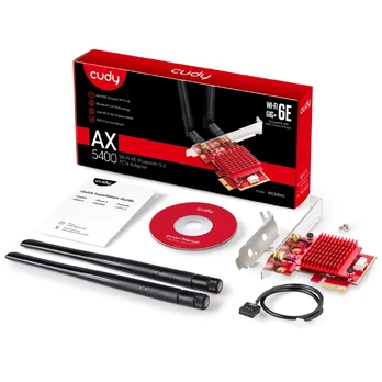 Cudy WE3000S tinklo plokštė Vidinis WLAN / Bluetooth 2400 Mbit/ai