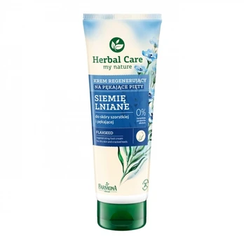 HERBAL CARE FLAXSEED pėdų kremas, 100 ml