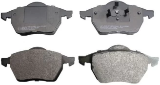 Stabdžių trinkelių rinkinys, diskinis stabdys DENCKERMANN B110040 kaina