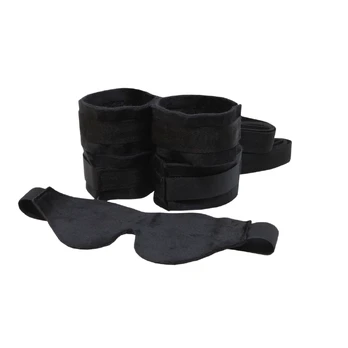 Sportsheets Beginner Bondage Set with Soft Blindfold, Adjustable Straps