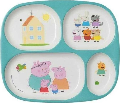 Petit Jour Paris Peppa Pig padalinta lėkštė
