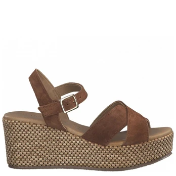 Basutės moterims, Ruda, SANDALS