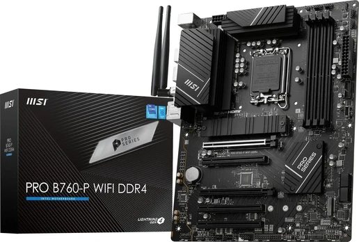 MSI PRO B760-P WIFI DDR4 -ATX-emolevy