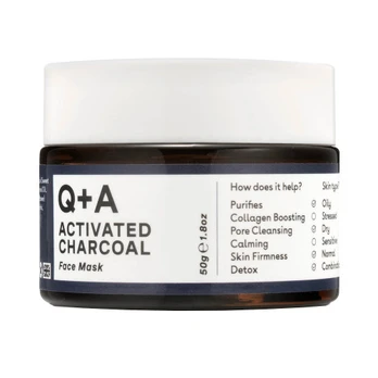 Q+A - Activated carbon face mask (Face Mask) 50 g