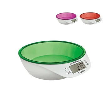 Virtuvinės svarstyklės Virtuvinės svarstyklės Sonifer SF-1924 – 5 kg, LCD, su dubeniu