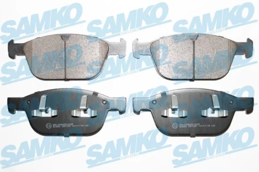 Stabdžių trinkelių rinkinys, diskinis stabdys SAMKO 5SP1597