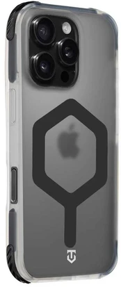 Dėklas Tactical MagForce Hexagon Cover for Apple iPhone 16 Pro T-Juodas