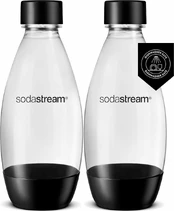 Sodastream DWS Fuse -juomapullo, musta, 2 kpl kaina