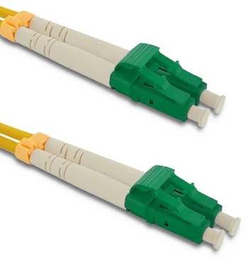 Qoltec Patchcord światłowodowy LC/APC - LC/APC | Singlemode | 9/125 | G652D | Duplex | 2m