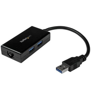StarTech USB 3.0 NETWORK ADAPTER + HUB/IN