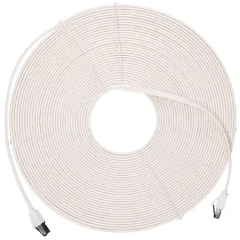 EXTRALINK LAN PATCHCORD CAT.8 U/FTP 20M 40G FLAT SHIELDED FOILED TWISTED PAIR BARE COPPER Baltas