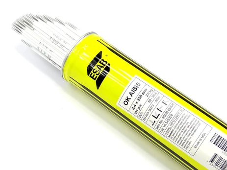 Aliuminio suvirinimo elektrodai Esab Alsi5, Ø 2.5 mm, 20 vnt.