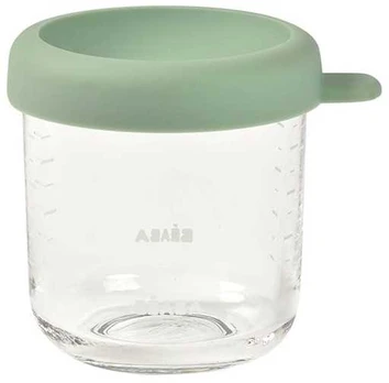 BEABA STIKLINIS INDELIS SU DANGTELIU, SAGE Žalias, 250 ML