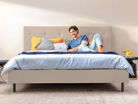 Dormeo Dolce Pro Classic lovos rėmas - smėlio spalvos