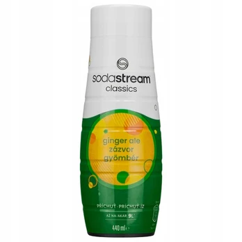 4x "SodaStream" imbierinis sirupas 440ml