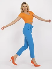 Italy Moda Moteriškos kelnės Italija Moda kaina