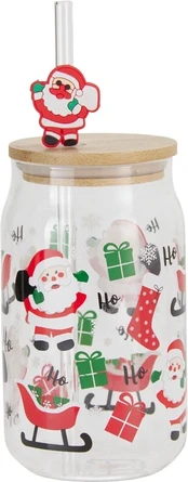 Puodelis su šiaudeliu CD4100560, 0.5 l