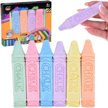 Jokomisiada Colored Chalk 6pcs ZA5582