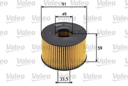 Alyvos filtras VALEO 586513