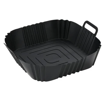 Karšto oro gruzdintuvės įdėklas , 22 cm, Juoda