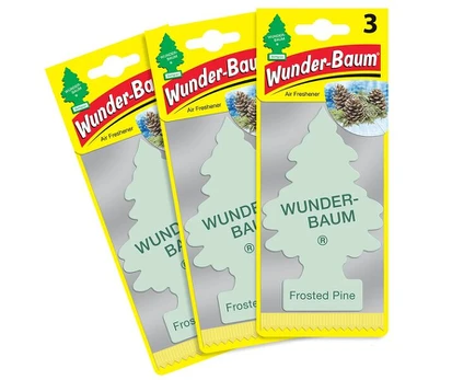 Gaivikliai oro Wunder-Baum, FROSTED PINE, 3 vnt.