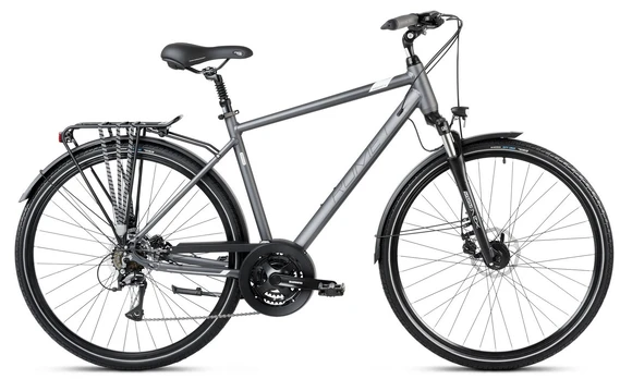 Dviratis Romet Wagant 4 2024 graphite-white-19" / M