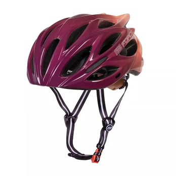 Šalmas FORCE BULL HUE // dydis S-M (55-58 cm) (violetinė/smėlio)