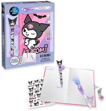 Kids Licensing Hello Kitty Kuromi Diary + Magic pen