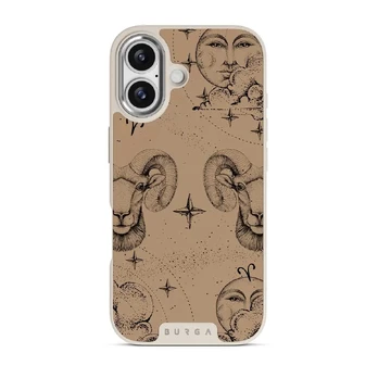 Aries - iPhone 17 Case, Elite Light (MagSafe) / Silver / Beige