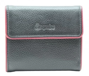 Piniginė Esquire Piping, juoda/raudona