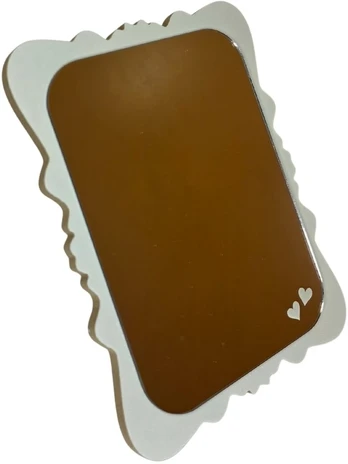 Plastikinis veidrodis 21x15cm GA815