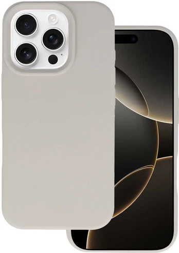 Tel Protect silikoninis Premium dėklas telefonui Apple iPhone 16 Pro titanium