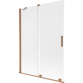 Vonios sienelė Mexen Velar, 130 cm x 150 cm, brushed copper sp./matinis