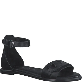 Basutės moterims, Juoda, SANDALS