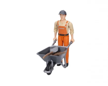Žaislinė figūrėlė Bruder Municipal Worker BR-62130, 110 mm