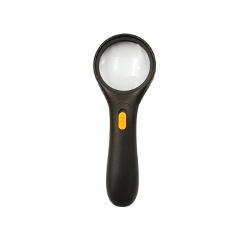 Didinamasis stiklas - lupa su LED pašvietimu, Ø 6,5 cm