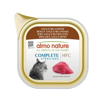 Almo Nature HFC Complete Sterilised konservai su jautiena, 17x85g