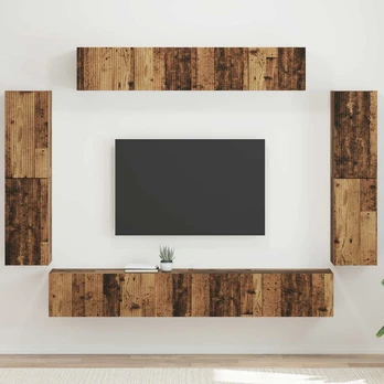 TV staliukas 4 pcs Senovinis medis