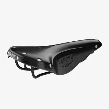 Dviračio balnas Brooks Leder B17 Narrow juoda