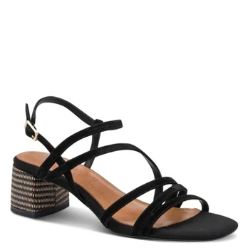 Basutės moterims, Juoda, Sandals