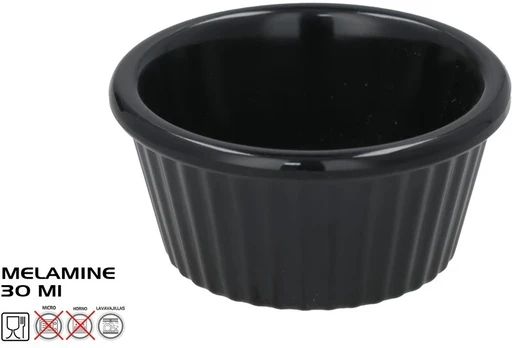 Kepimo indelis 30 ml juodas, 5,5x5,5x3 cm, KITCHEN&GO