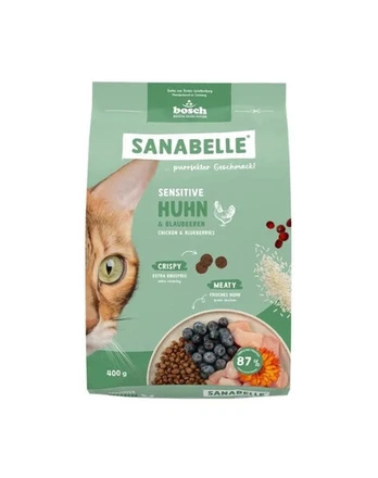 SANABELLE Sensitive Vištiena 400 g katėms su jautria virškinimo sistema