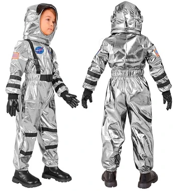 „SIDABRINIS ASTRONAUTAS“ (kombinezonas, šalmas)