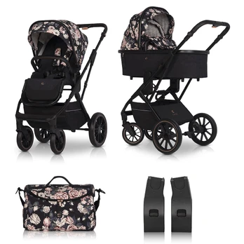 Cavoe Universalus 2in1 vežimėlis Axo Style, La Rose