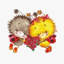 Ladybug  SB1142 - siuvinėjimo kryželiu rinkinys