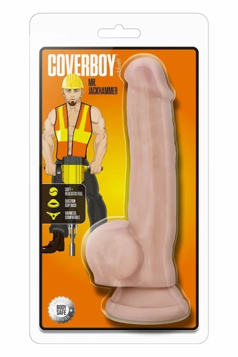 COVERBOY MR. JACKHAMMER 21.6cm PVC Model with Suction Cup Base