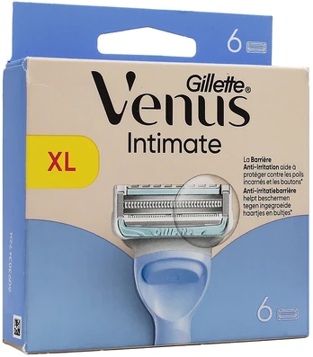 Gillette Venus Intimate Replacement Heads 6pcs